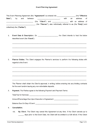Simple Business Agreement Template from www.docsketch.com
